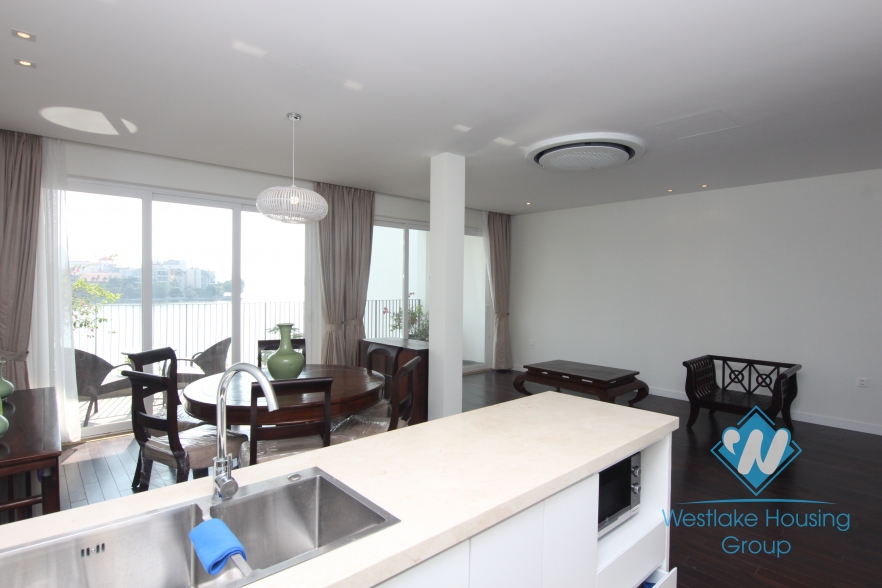 Lakeview luxury apartment for rent in Tay Ho, Hanoi